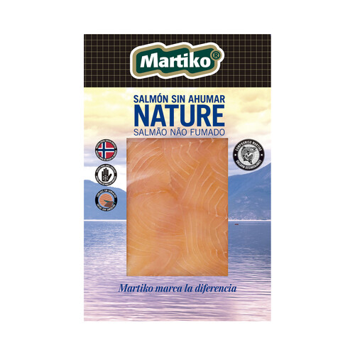 Alcampo MARTIKO Salmón Noruego sin ahumar MARTIKO 80 g
