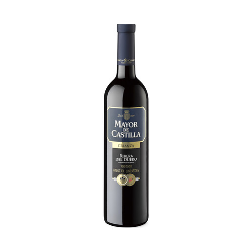 Alcampo MAYOR DE CASTILLA Vino tinto crianza con D.O. Ribera del Duero botella 75 cl