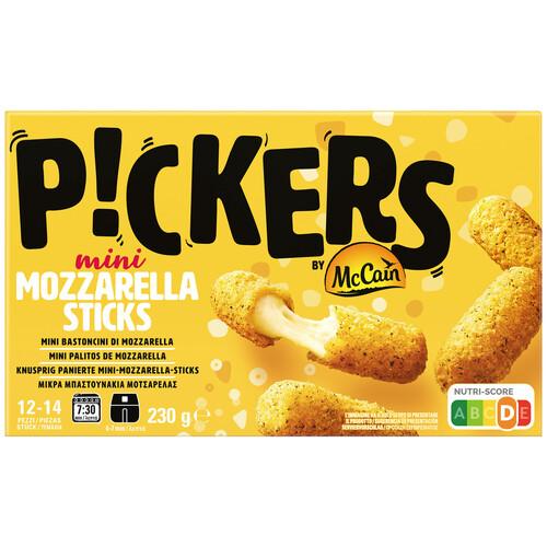 Alcampo McCAIN Pickers Mini palitos rellenos de queso mozzarella 230 g
