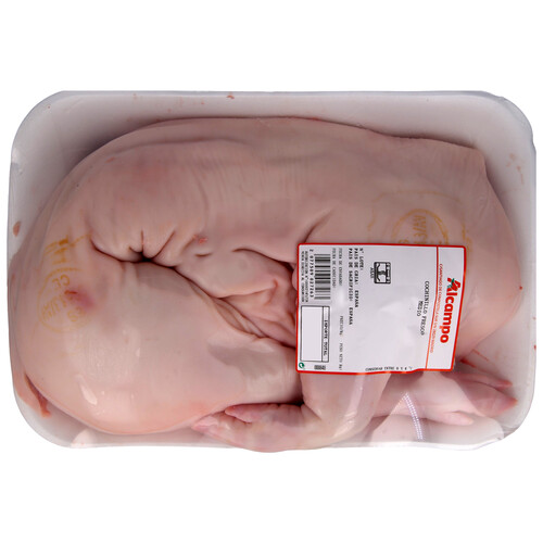 Alcampo Medios o enteros de cochinillo fresco especial para asados