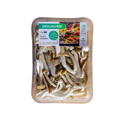 Alcampo Mezcla de setas de cultivo para wok LAUMONT 150 g
