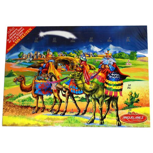Alcampo MIGUELAÑEZ Calendario de Adviento de chocolate 75 g