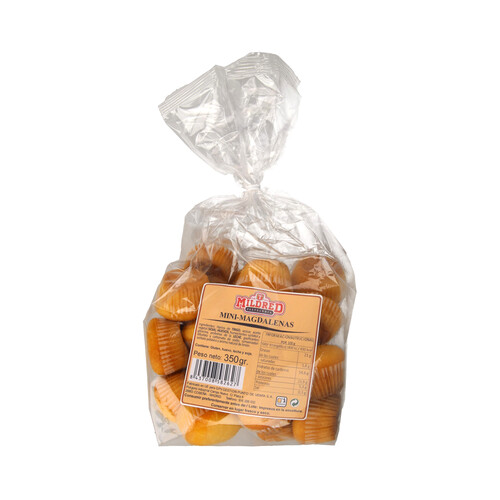 Alcampo MILDRED Magdalenas mini en aceite de vegetal 350 g