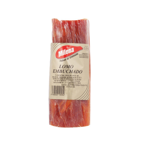 Alcampo MILENA LEÓN Lomo embuchado cortado en tacos MILENA LEÓN 470 g