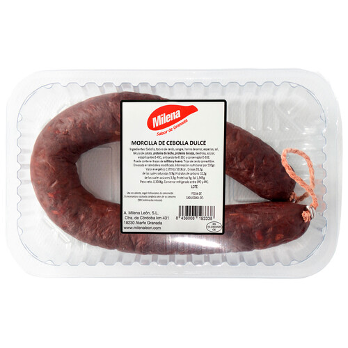 Alcampo MILENA LEÓN Morcilla de cebolla MILENA LEÓN 300 g