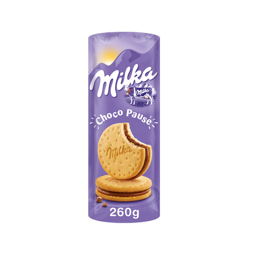 Alcampo MILKA Galletas Choco Pause de chocolate con leche 260 g