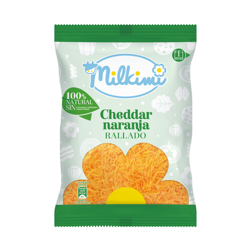 Alcampo MILKIMI Queso cheddar rallado MILKIMI 150 g