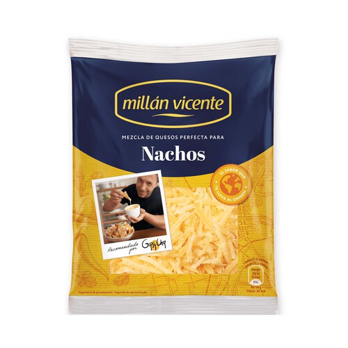 Alcampo MILLÁN VICENTE Queso rallado especial nachos 140 g