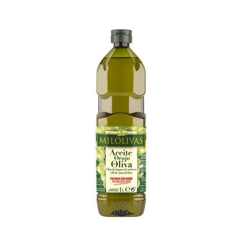 Alcampo MILOLIVAS Aceite de orujo de oliva botella de 1 l
