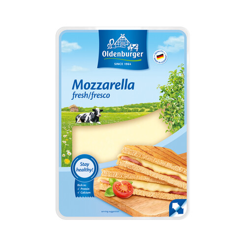 Alcampo MILRAM Queso en lonchas mozzarella MILRAM 200 g