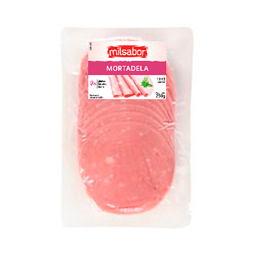 Alcampo MILSABOR Mortadela cortada en lonchas 250 g