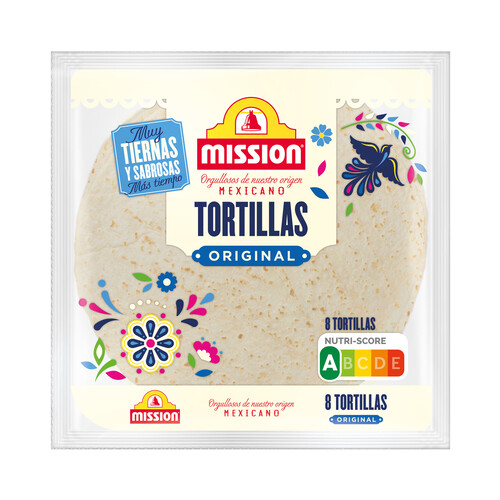 Alcampo MISSION Tortilla de trigo original mexicana MISSION 320 g