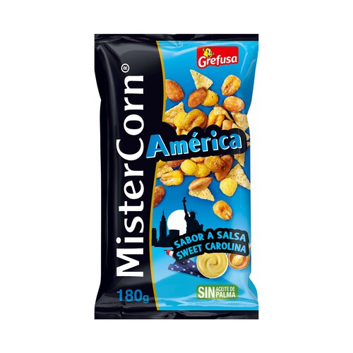 Alcampo MISTER CORN Cocktail frito sabores de América MISTER CORN 180 g