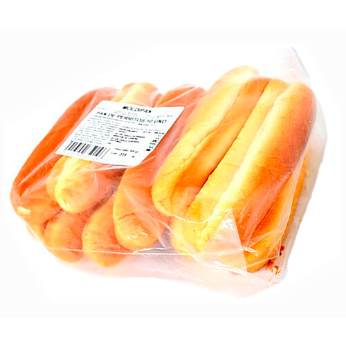 Alcampo MOLDIPAN Pan de perritos moldipan 10 ud. 500 g