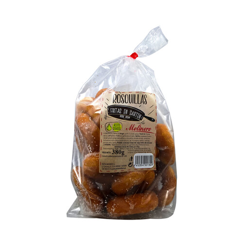 Alcampo MOLINERO Rosquillas fritas en sartén con aceite de girasol 380 g