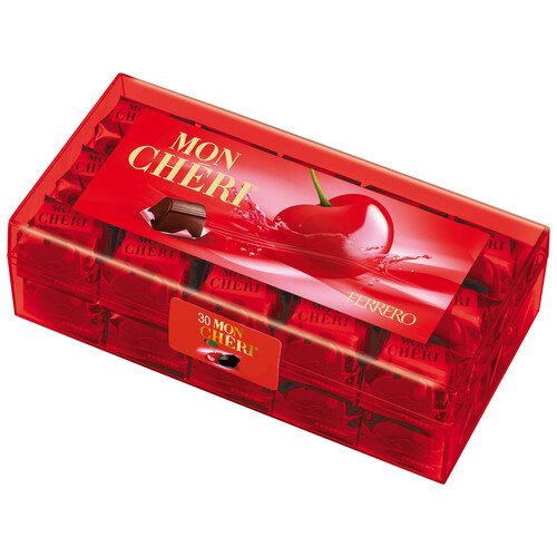 Alcampo MON CHERI FERRERO Bombones de chocolate con cereza y licor 315 g