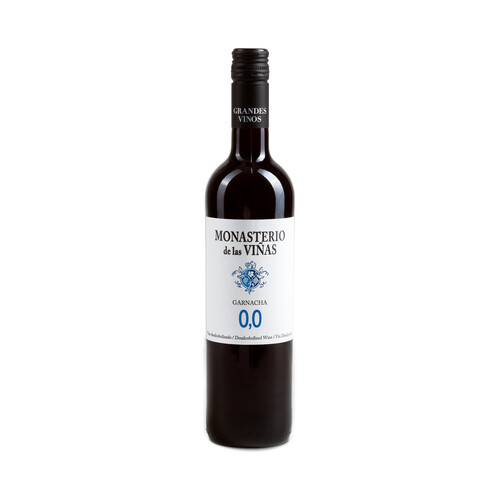 Alcampo MONASTERIO DE LAS VIÑAS Vino tinto desalcoholizado (0.0%) botella 75 cl