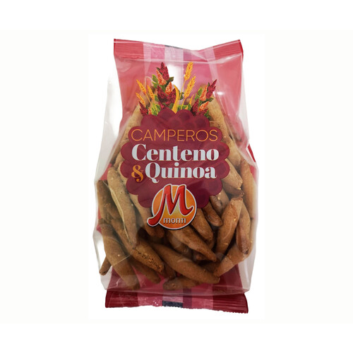 Alcampo MONTI Picos camperos centeno y quinoa 120 g