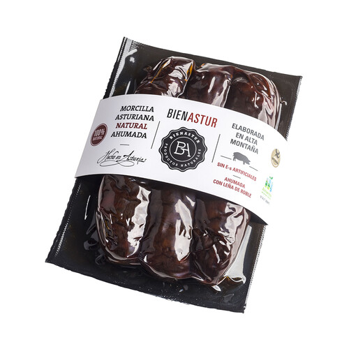 Alcampo Morcilla asturiana ahumada de forma natural EL CUCO 300 g