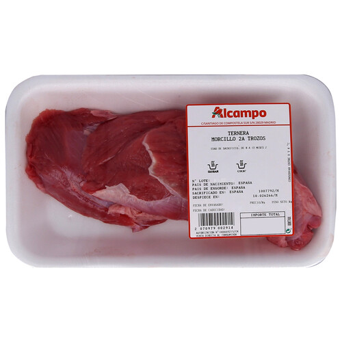 Alcampo Morcillo De Ternera De 2ª Ideal Para Guisos Y Cocciones