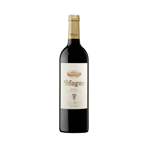 Alcampo MUGA Vino tinto crianza con D.O. Ca. Rioja botella 75 cl
