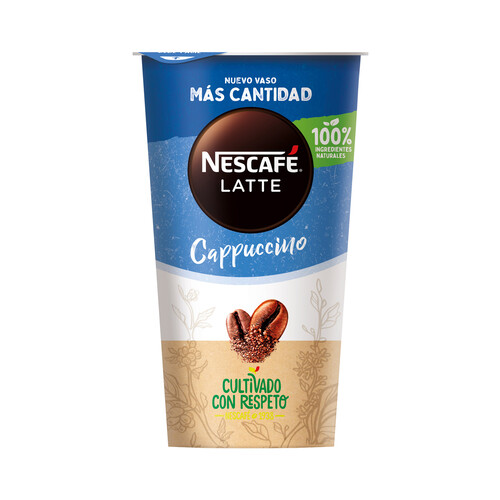 Alcampo NESCAFÉ Bebida de café cappuccino con leche y cacao NESCAFÉ Latte 205 ml