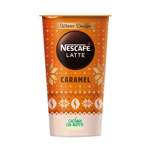 Alcampo NESCAFÉ Bebida de café con leche y caramelo Latte 205 ml