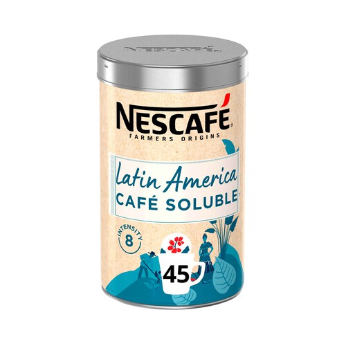 Alcampo NESCAFÉ Farmers Origins Cafe soluble en lata Latin America 90 g