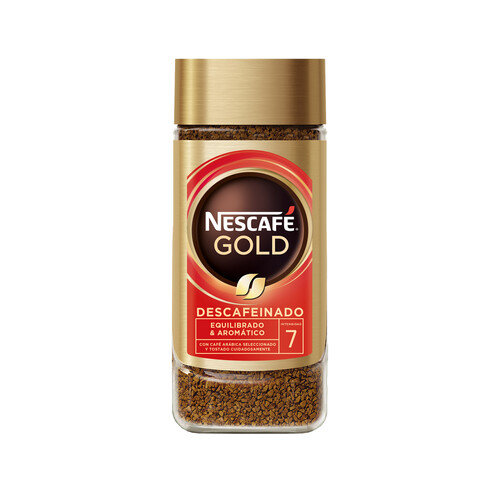 Alcampo NESCAFÉ Gold Café soluble descafeinado bote de 100 g