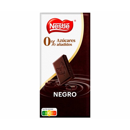 Alcampo NESTLÉ Chocolate negro 47 % de cacao sin azucares añadidos 125 g