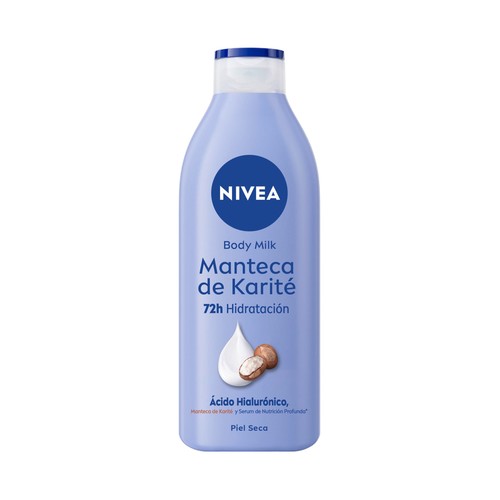 Alcampo NIVEA Body milk (leche corporal) hidratación profunda (48 horas) para pieles secas 400 ml