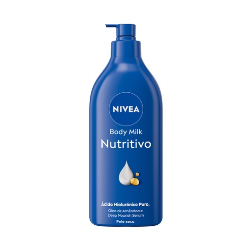 Alcampo NIVEA Loción corporal (body milk) nutritivo para pieles secas 625 ml