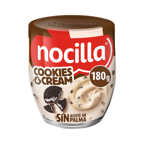 Alcampo NOCILLA Crema de cacao con cookies y crema 180 g