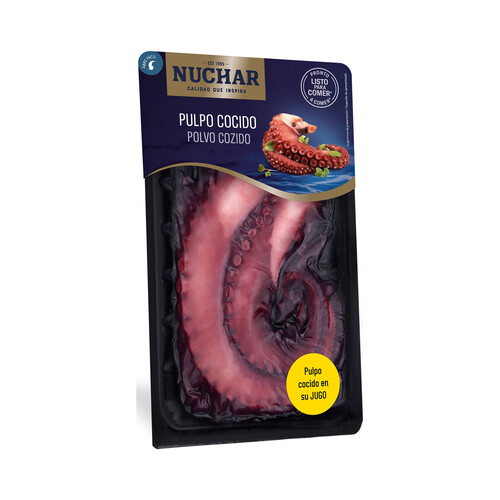 Alcampo NUCHAR Pulpo cocido en su jugo dos patas NUCHAR 160 gr