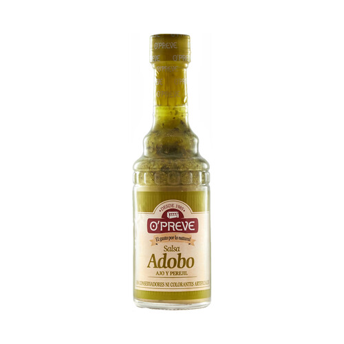 Alcampo O'PREVE Salsa de adobo con ajo y perejil bote de 175 ml