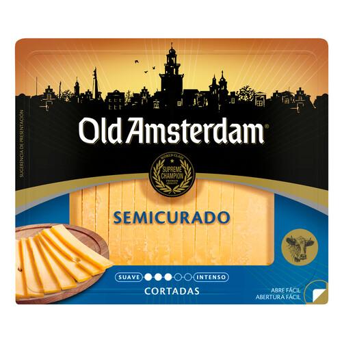Alcampo OLD AMSTERDAM Queso Gouda semicurado en lonchas OLD AMSTERDAM 200 g