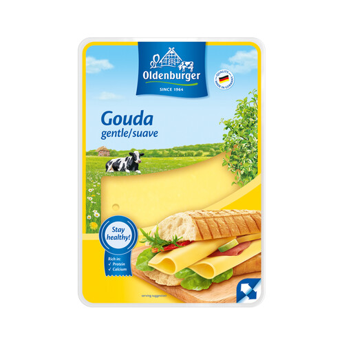 Alcampo OLDENBURGUER Queso en lonchas Gouda OLDENBURGUER 200 g