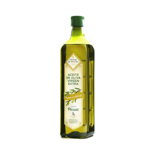 Alcampo OLIVAR DE SEGURA Aceite de oliva virgen extra botella 1 l