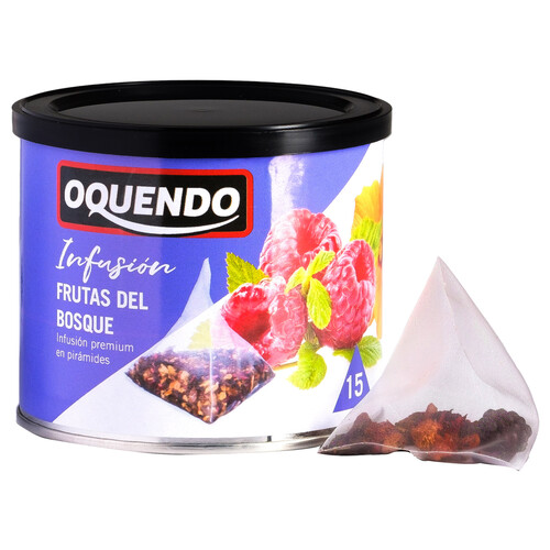 Alcampo OQUENDO Infusión frutas del Bosque 15 uds. de 2 g