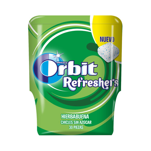 Alcampo ORBIT Chicle refrescante sabor hierbabuena ORBIT REFRESHERS 87 g