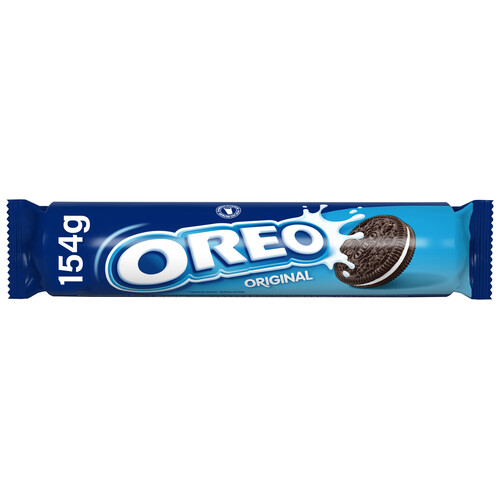 Alcampo OREO Galletas de cacao rellenas de crema de vainilla 154 g
