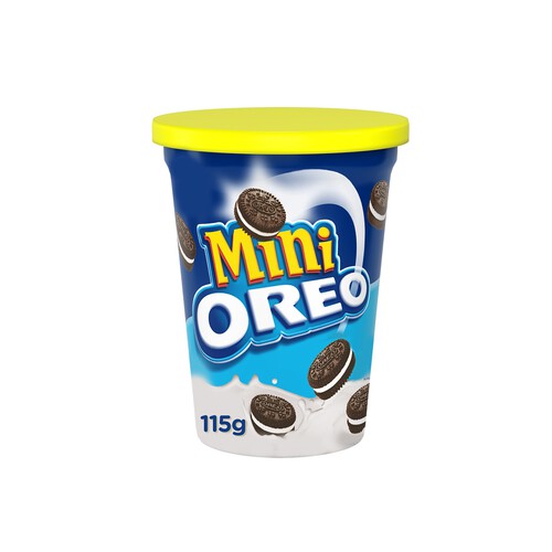 Alcampo OREO Galletas Mini rellenas de vainilla 115 g