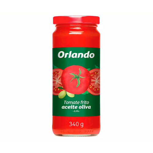 Alcampo ORLANDO Tomate frito oliva en frasco de cristal