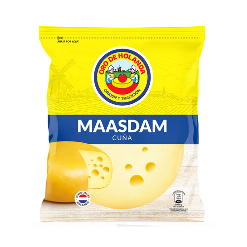 Alcampo ORO DE HOLANDA Queso maasdam madurado 300 g