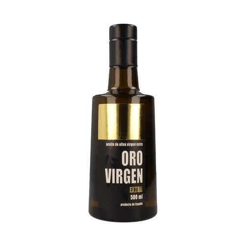 Alcampo ORO VIRGEN Aceite de oliva virgen extra botella de cristal de 500 ml
