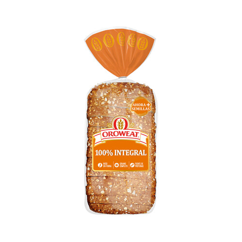 Alcampo OROWEAT Pan de molde integral con semillas de sésamo y lino 550 g