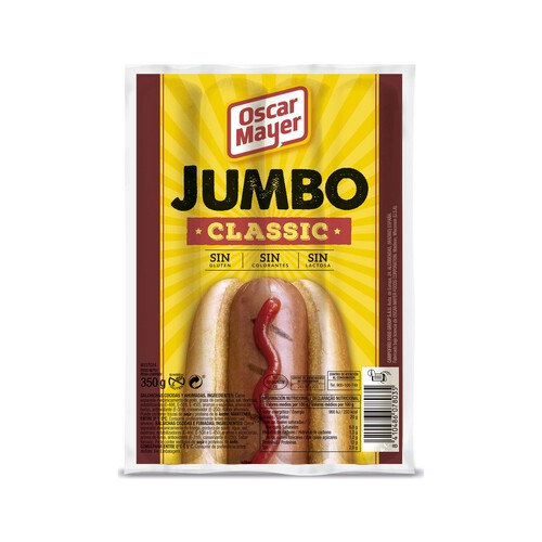 Alcampo OSCAR MAYER Salchichas tipo Frankfurt OSCAR MAYER Jumbo 350 g
