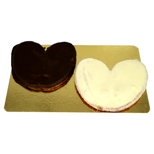 Alcampo Palmeras recubierta de chocolate (1) y chocolate blanco (1)