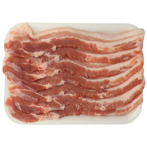 Alcampo Panceta fresca de cerdo blanco cortada en filetes