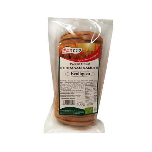 Alcampo PANECO Pan molde de trigo ecológico PANECO 300 g